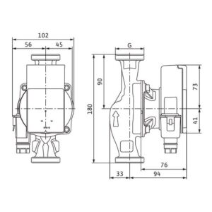 Pompa Circulatie Wilo Atmos Pico 25/1-4 - imagine 2
