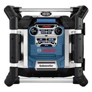Bosch GML50 Incarcator 14,4-18V LI-ION cu Radio Santier 360, 50W - imagine 1
