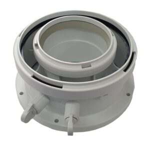 Adaptor D80x125 Kit evacuare Centrala Condensatie Bosch, Buderus - imagine 1