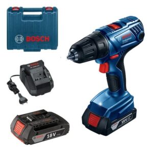Bosch GSR 180-LI cu 2 acumulatori LI-Ion 18V 54Nm + Valiza - imagine 1