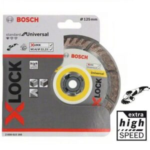 Disc Diamantat D125 22.23x2mm BOSCH Standard Universal X Lock - imagine 1