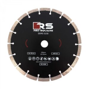 Disc Diamantat D230x22.23x2,7mm DDRS Red Square Beton - imagine 1