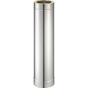 Element Liniar Izolat Cos de Fum Inox D160/240mm L-1m - imagine 1