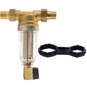 Filtru Apa Honeywell 3/4" FF06-3/4AA cu sita Inox Autocuratire - imagine 1