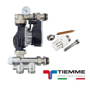 Grup amestec si pompare Incalzire Pardoseala Tiemme , Wilo 25-7 - imagine 1