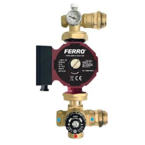 Kit amestec incalzire in pardoseala 1" Ferro GM60GPA - imagine 1