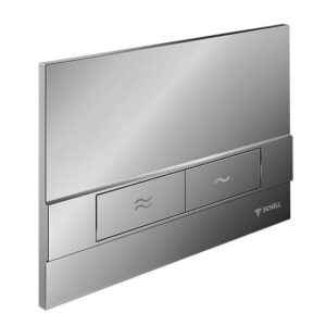 Placa de Actionare Board Crom Lucios Rezervor WC Montus Schell - imagine 1