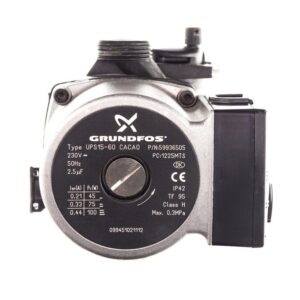 Pompa Grundfos 15/50 Cacao Buderus U042 ,U052,U054 - imagine 1