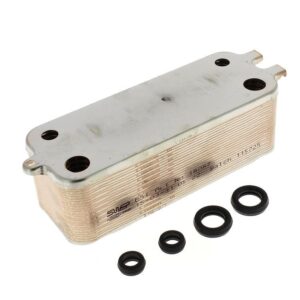 Schimbator secundar Inox 20/26 placi Buderus GB062/072, Bosch - imagine 1