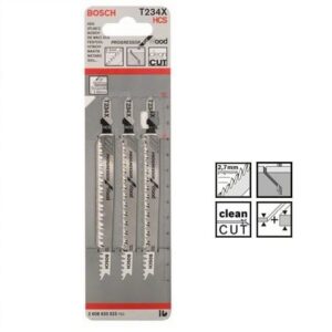 Set 5 panze T234X Bosch Progressor Lemn Ferastrau Vertical GST - imagine 1