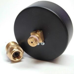 Termomanometru Axial 1/2" Afriso TM80 0-120*C 0-6bar 63342 - imagine 2