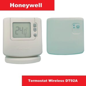 Termostat Honeywell Wireless DT92A1004 Manual, Fara Programare - imagine 1