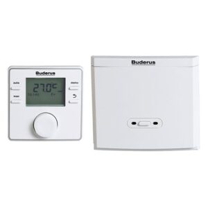 Termostat Wireless Buderus RC200RF EMS ALB Incazire si Apa Calda - imagine 1