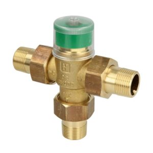 Ventil Termostatic Amestec 1" 30...60grd Honeywell TM200" DN20 - imagine 1